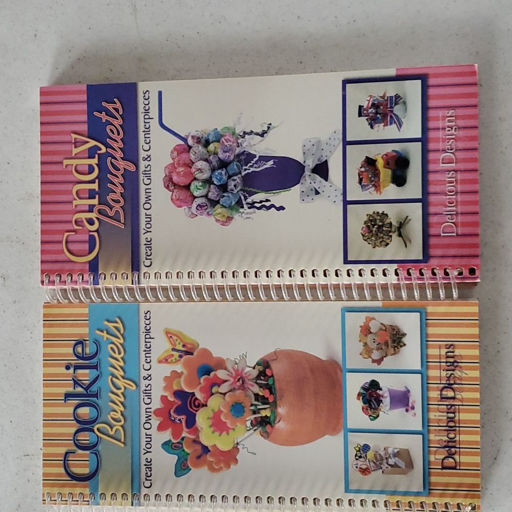 Cookie and Candy Bouquet how to books